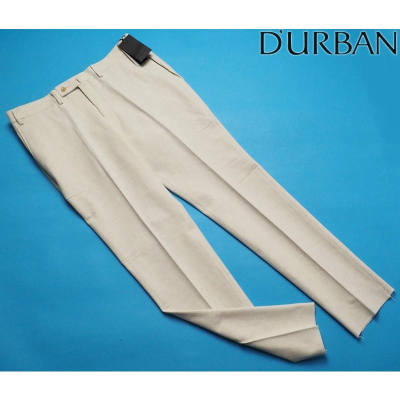 D07591 未使用品 D'URBAN スラックス パンツ 91　ダーバン D'URBAN（ダーバン） 新品定価2.8万円 秋冬 日本製 サキソニー起毛