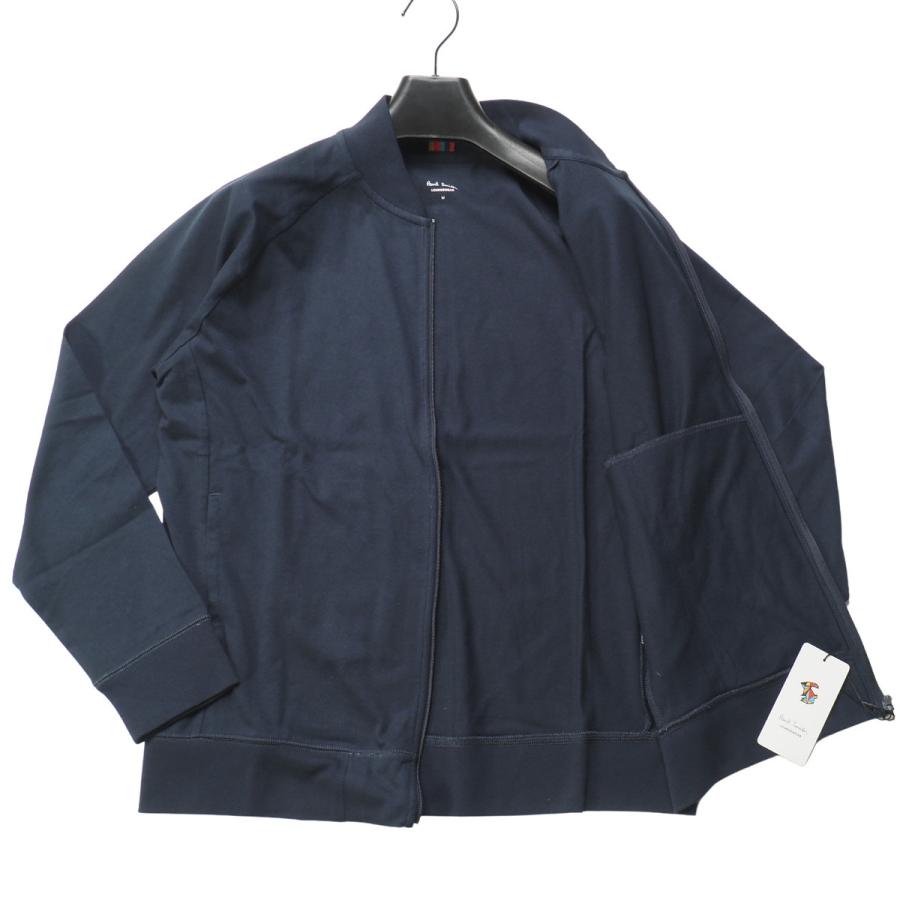 ポールスミス ジップアップブルゾン L アーティストストライプ ダークネイビー Paul Smith（ポール・スミス） 新品 アーティストストライプ切り替え
