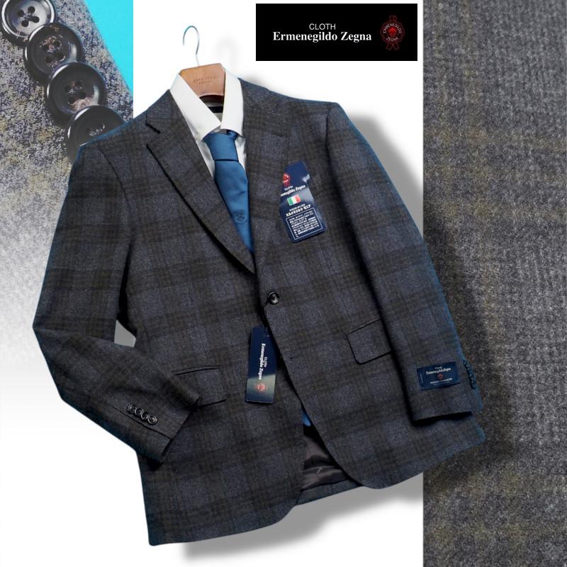 ※takayuki※　　　　　　　　　　　　　　　【激レア 美品】ゼニア ZEGNA（ゼニア） 新品12.9万円 大手百貨店扱い『Ermenegildo Zegna