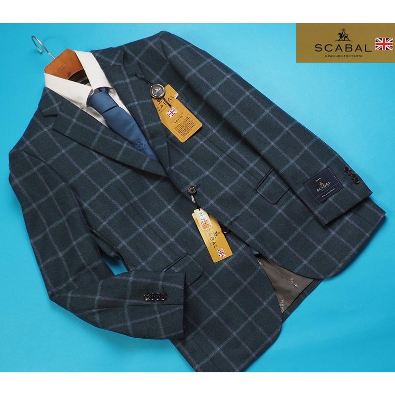 新品14.3万円 大手百貨店扱い 秋冬 日本製『Scabal スキャバル 英国製 