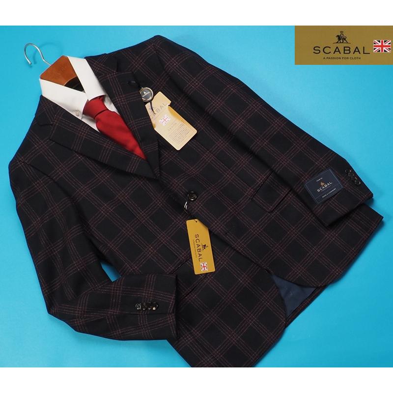新品14.3万円 大手百貨店扱い 秋冬 日本製『Scabal スキャバル 英国製 