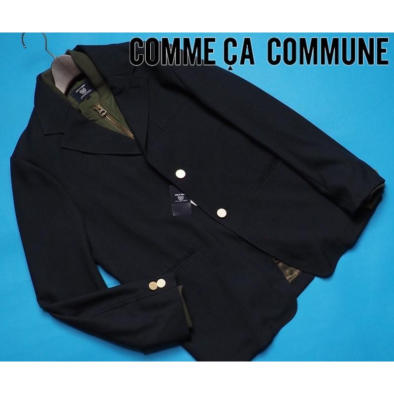 COMME CA COMMUNE（コムサ コミューン） 新品定価2.9万円 メタルボタン 