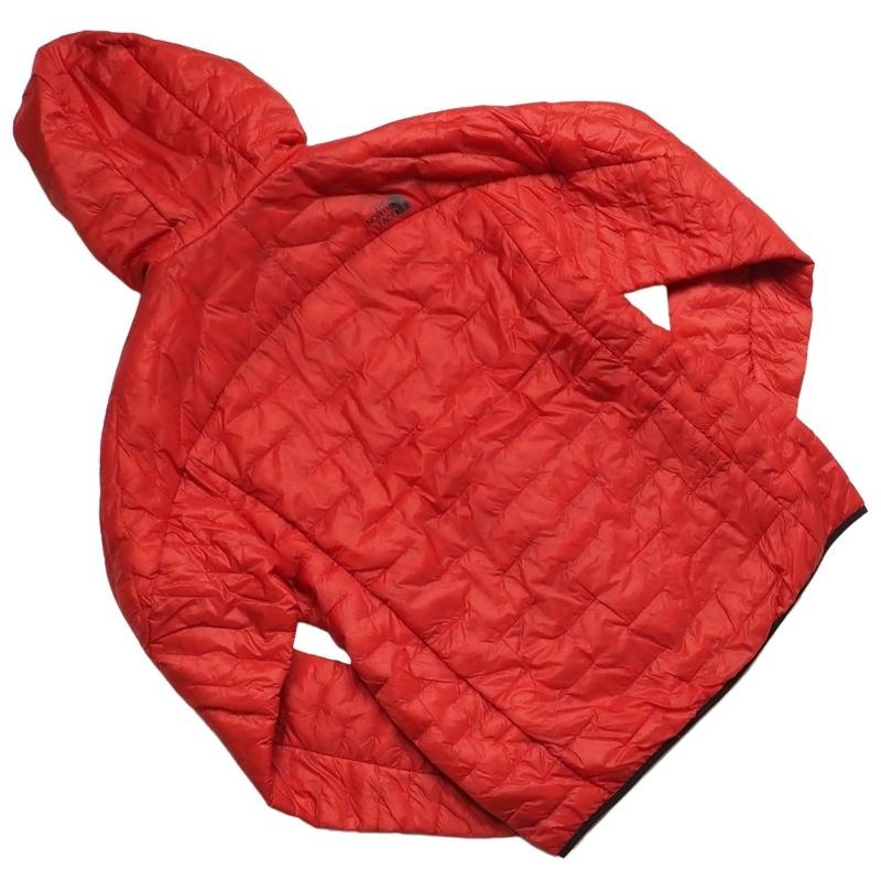 新品正規26900円 ノースフェイス 海外限定 高機能エコダウン ACTIVE WARMTH フーディー/ジャケット メンズLレッド(RED) 直営店購入_2