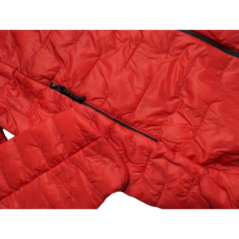 新品正規26900円 ノースフェイス 海外限定 高機能エコダウン ACTIVE WARMTH フーディー/ジャケット メンズLレッド(RED) 直営店購入_4
