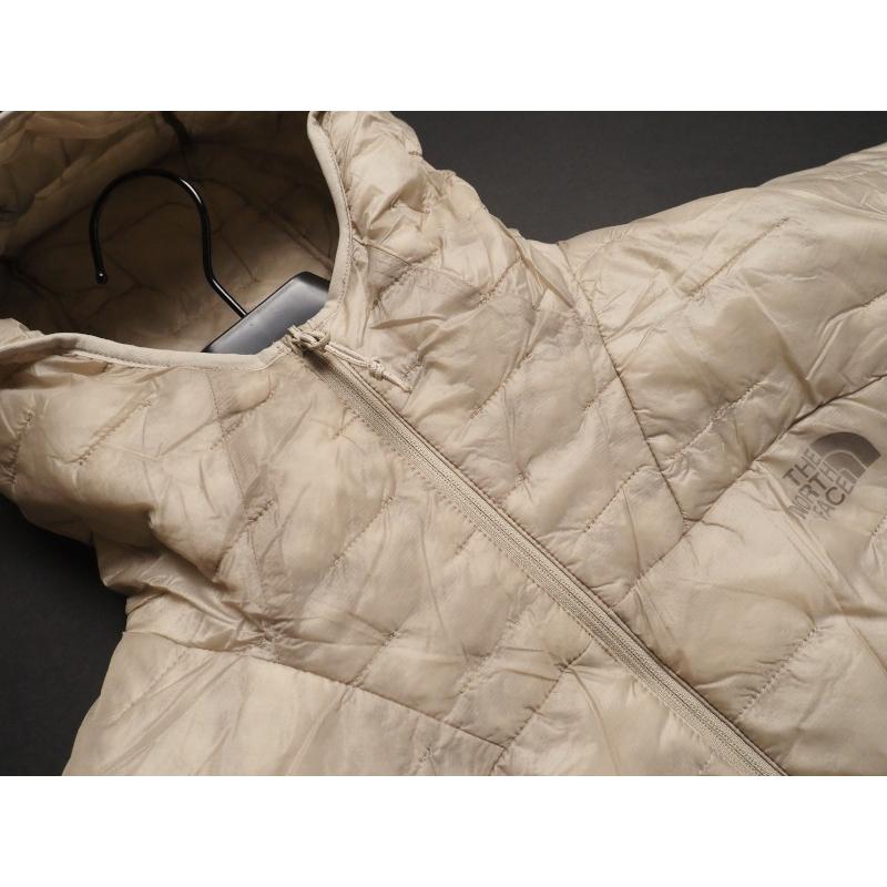 新品正規 ノースフェイス 海外限定 高機能エコダウン ACTIVE WARMTH フーディー/ジャケット メンズXXXLライトベージュ(LBE)