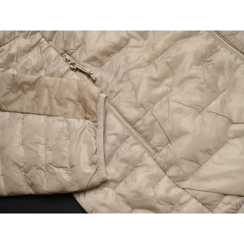 新品正規 ノースフェイス 海外限定 高機能エコダウン ACTIVE WARMTH フーディー/ジャケット メンズXXXLライトベージュ(LBE)