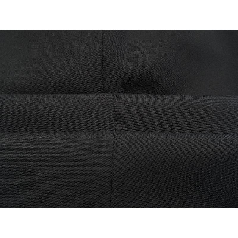 新品47.1万円 オンワード樫山 Henry Poole ヘンリープール 日本製『DORMEUIL 英国製生地 トニック』スリーピーススーツA96(A6程)黒 4601の画像