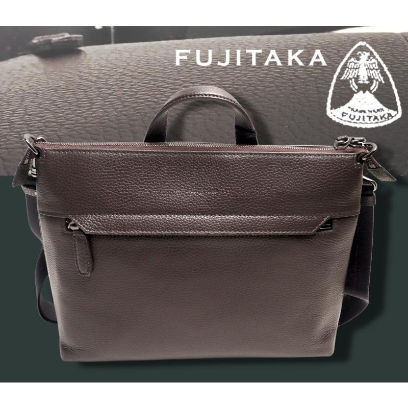 FUJITAKA 新品3.9万円 フジタカ イケテイ イーナ B5 レザーショルダー