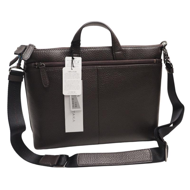 FUJITAKA 新品3.9万円 フジタカ イケテイ イーナ B5 レザーショルダー