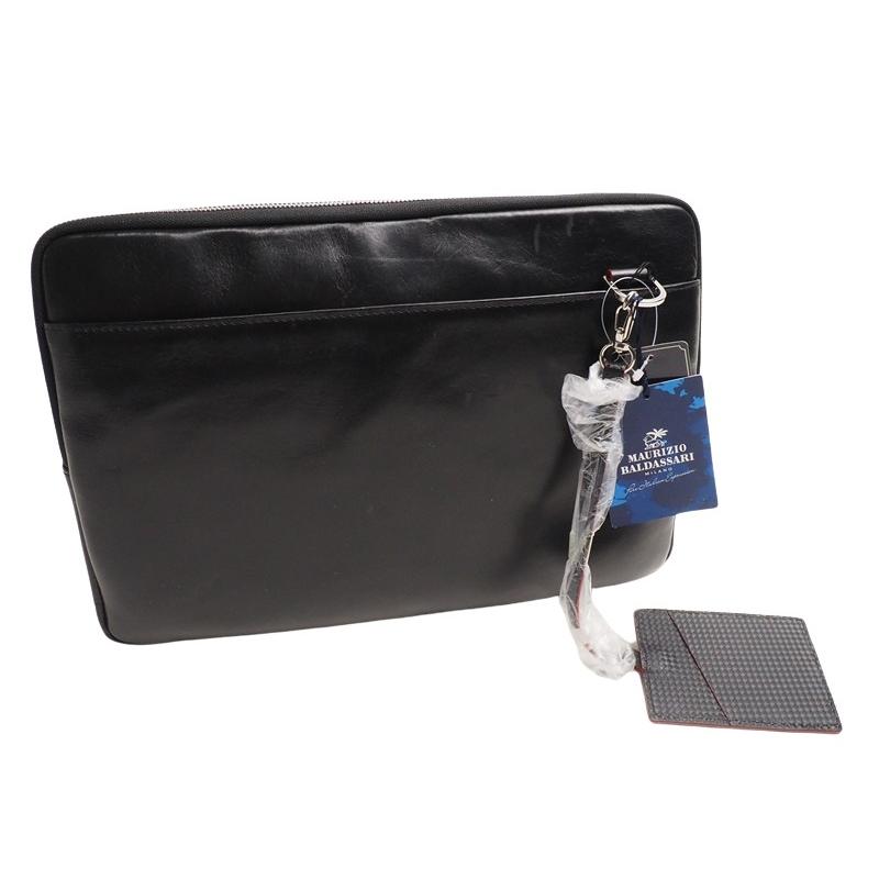 新品定価2.8万円 MAURIZIO BALDASSARI マウリツィオ バルダサーリ 牛革  