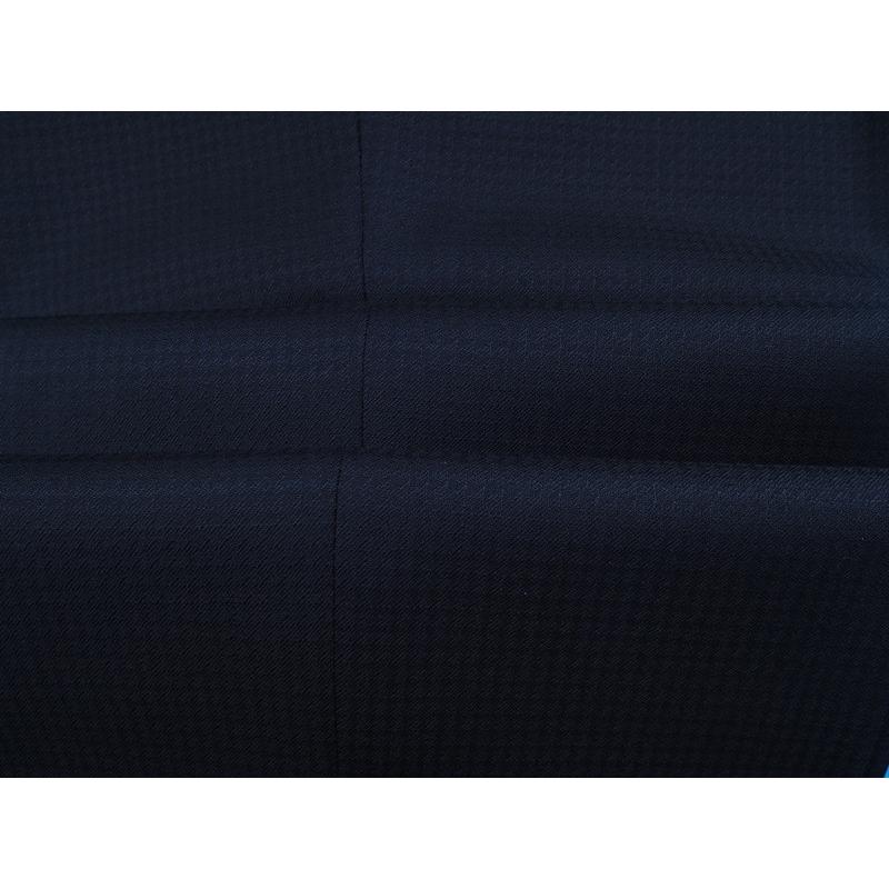 新品28.4万円 オンワード樫山 Selflex 日本製 春秋『PIACENZA ピアツェンツァ 伊製生地』ウール100% スリーピーススーツ A96(A6)紺 800007の画像