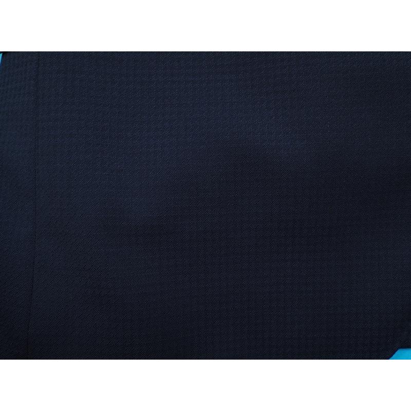 新品28.4万円 オンワード樫山 Selflex 日本製 春秋『PIACENZA ピアツェンツァ 伊製生地』ウール100% スリーピーススーツ A96(A6)紺 800007の画像