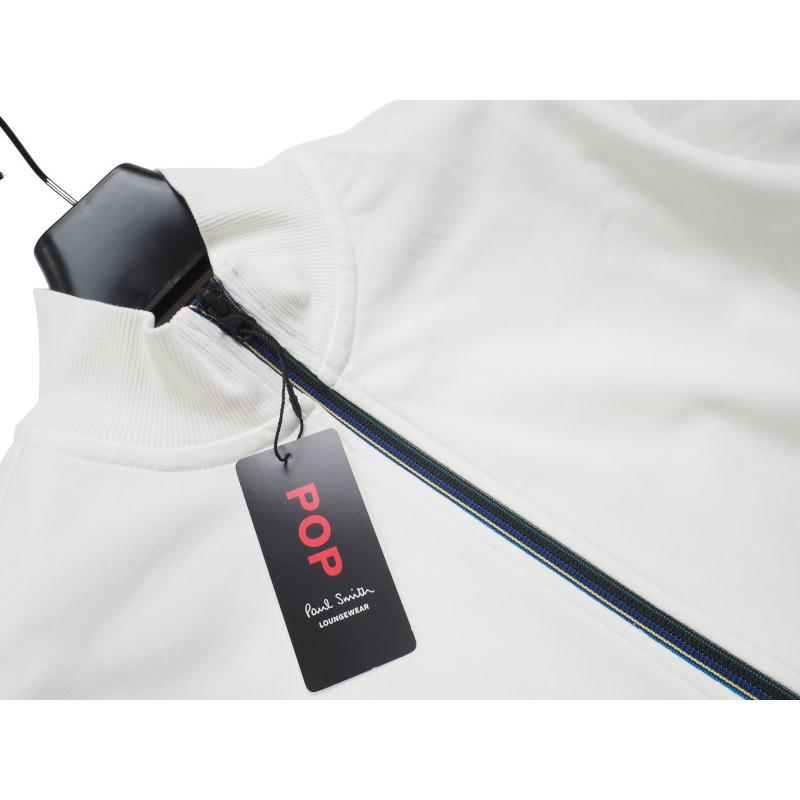 Paul Smith（ポール・スミス） 新品正規品 裏毛 ストライプジップ 