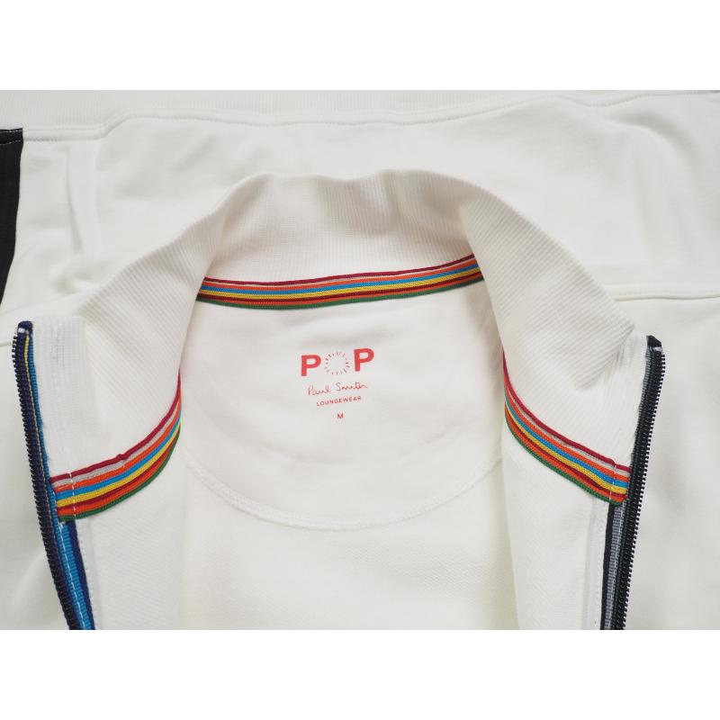 Paul Smith（ポール・スミス） 新品正規品 裏毛 ストライプジップ 