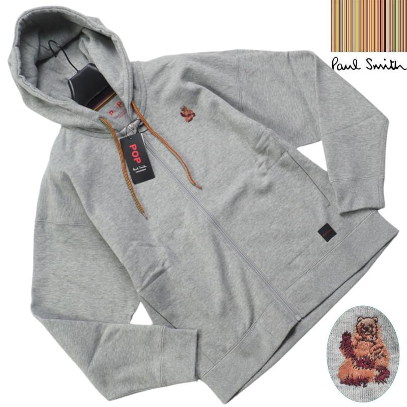 Paul Smith（ポール・スミス） 新品正規品 裏フリース 刺繍 ジップ