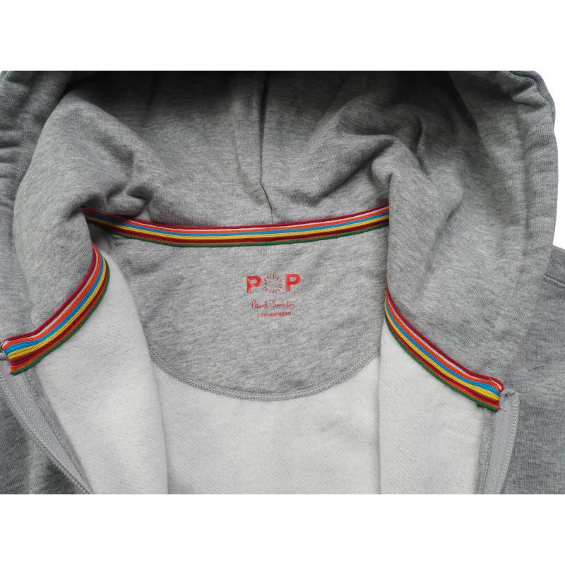 Paul Smith（ポール・スミス） 新品正規品 裏フリース 刺繍 ジップ 