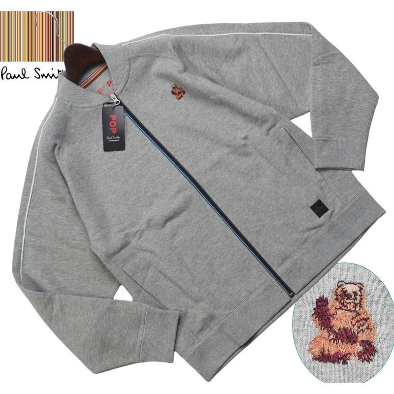 Paul Smith（ポール・スミス） 新品正規品 裏フリース 刺繍 ジップ