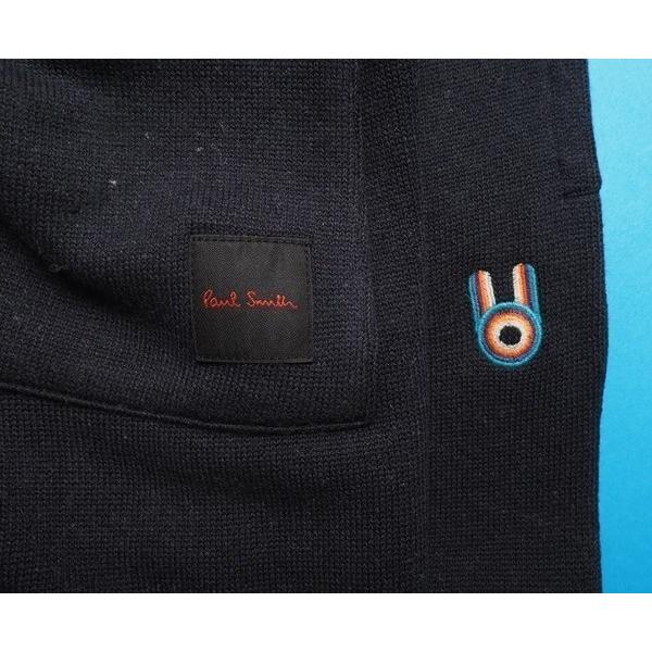 Paul Smith 新品正規1.8万円 ポールスミス 秋冬 裏起毛 ダブルフェイス 
