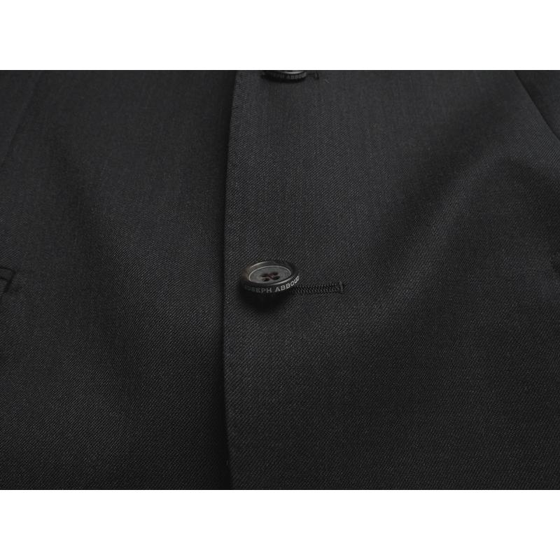 新品サンプル訳 オンワード樫山 JOSEPH ABBOUD ジョセフアブード日本製 10マンス ウール100% スリーピーススーツA100(AB6)灰 832738の画像