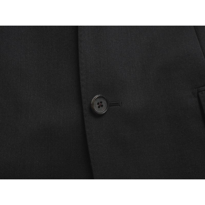 新品サンプル訳 オンワード樫山 JOSEPH ABBOUD ジョセフアブード日本製 10マンス ウール100% スリーピーススーツA100(AB6)灰 832738の画像