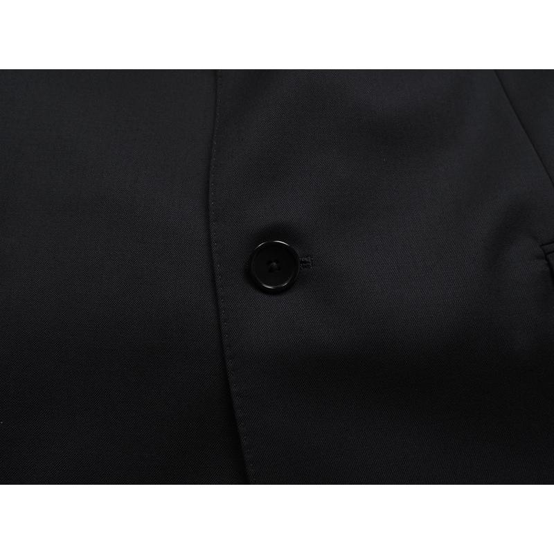 新品7.9万円 オンワード樫山 J.PRESS ジェイプレス 春秋冬 尾州日本製生地 ソリッド無地 ウール100% スーツ B8濃紺(075) SM2012の画像