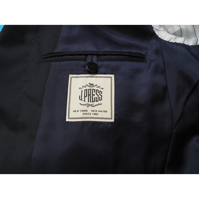 新品7.9万円 オンワード樫山 J.PRESS ジェイプレス 春秋冬 尾州日本製生地 ソリッド無地 ウール100% スーツ B8濃紺(075) SM2012の画像
