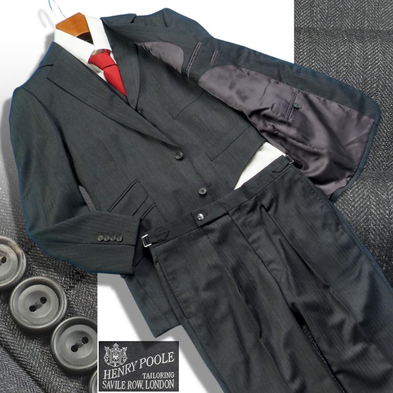 定価46万 未使用 Henry Poole スリーピーススーツ オンワードセレクション 新品 オンワード樫山 Henry Poole ヘンリー