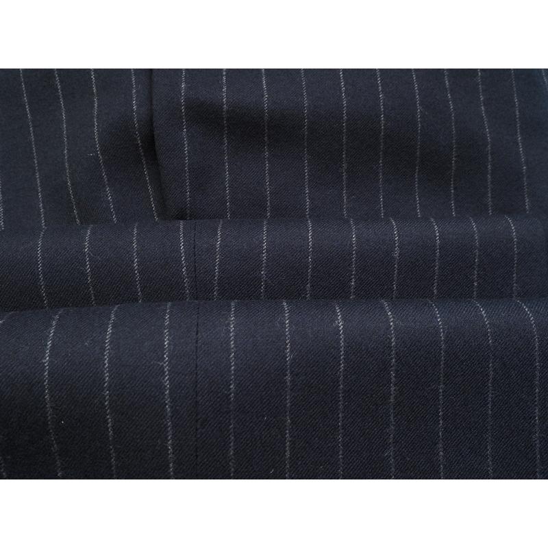 新品38.5万円 オンワード樫山 Henry Poole ヘンリープール 日本製『FINTEX of LONDON 英国生地』スリーピーススーツA96(A6程度)濃紺 SW7615の画像