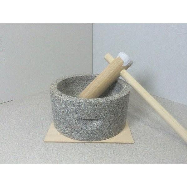 日本全国送料無料 餅つき セット 杵 臼 石臼 1升 みかげ石もちつきお手軽セット 1升用 実演dvd 説明書付き 餅つき機 50 Off Www Thedailyspud Com