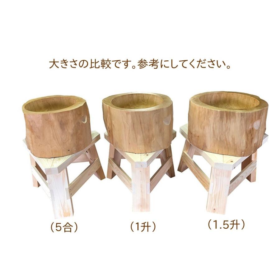 餅つき 臼 杵 セット 1 5升 餅つきセット 専用木台付き 木製臼キネセット1 5升用 北海道の天然木使用 木臼 餅つき道具 木製アウトレット再生工場 通販 Yahoo ショッピング