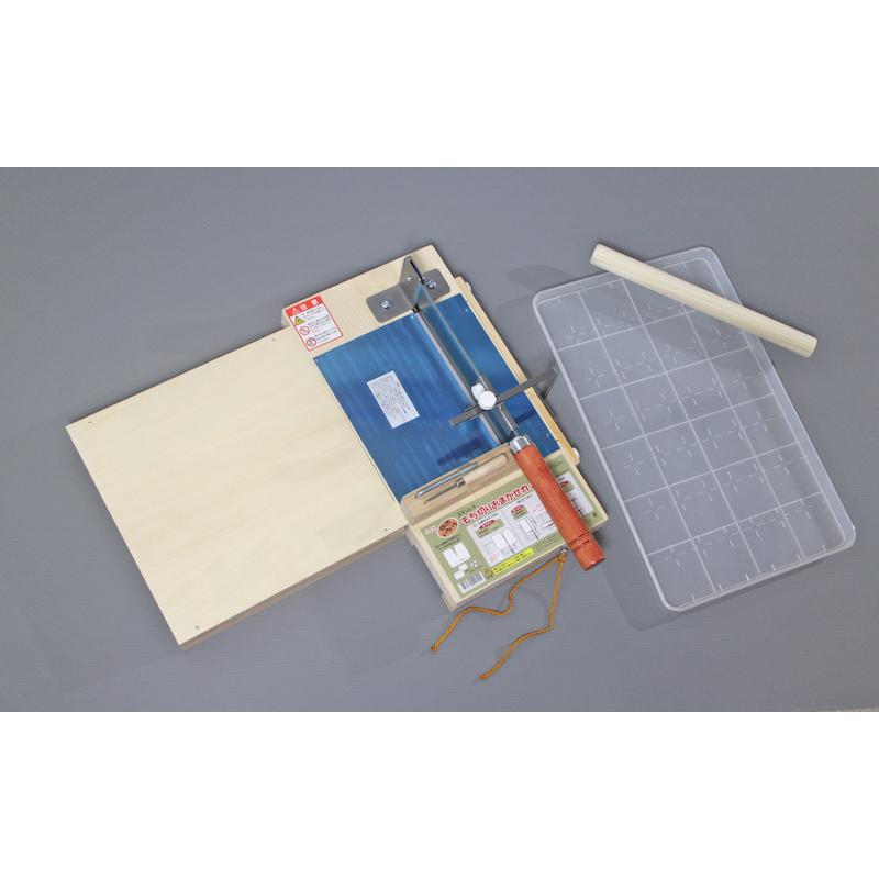 新品未使用】ナガノ産業 ステンレスもち切りおまかせカッター（トレー