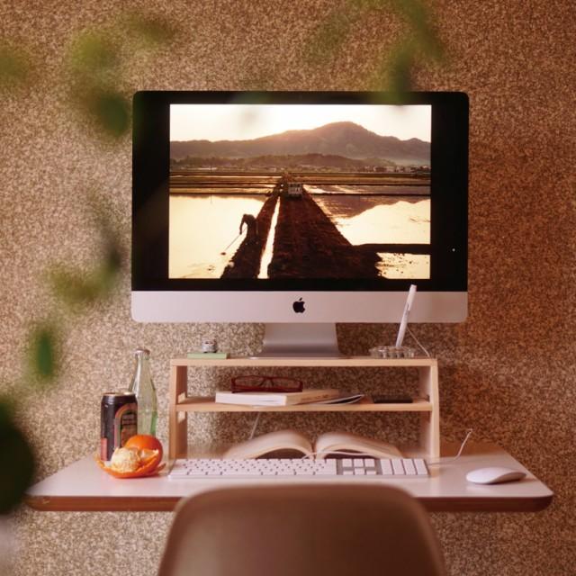 パソコンラック Pcラック パソコン台 木製 ひのき 卓上 パソコン ラック パソコン置き モニタースタンド 幅50cm モニター台 日本製 5268 木製アウトレット再生工場 通販 Yahoo ショッピング