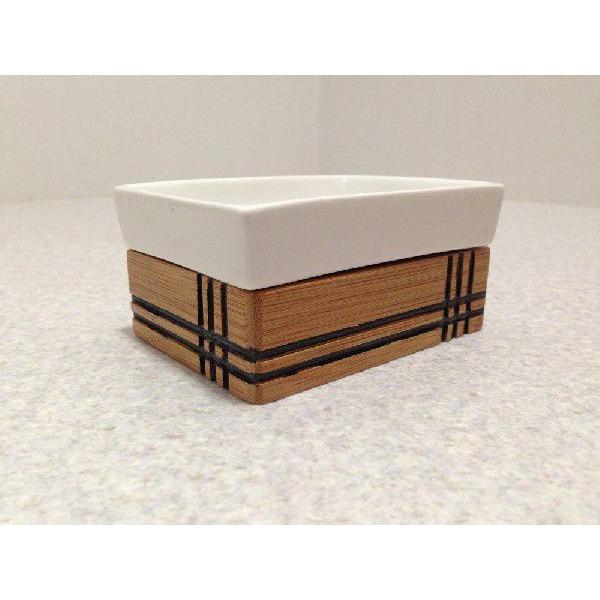 おしゃれ 固形石鹸ホルダー 石鹸箱 ソープディッシュ 石鹸置き せっけん台 石鹸ケース 木製 合竹製の石鹸台 5469 木製アウトレット再生工場 通販 Yahoo ショッピング