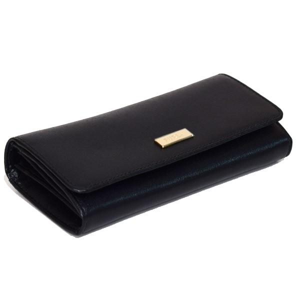 FURLA（フルラ） 財布 レザー クラシック 二つ折り 長財布 ブラック 