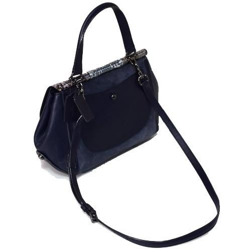 COACH（コーチ） バッグ スネーク エンボス レザー スエード