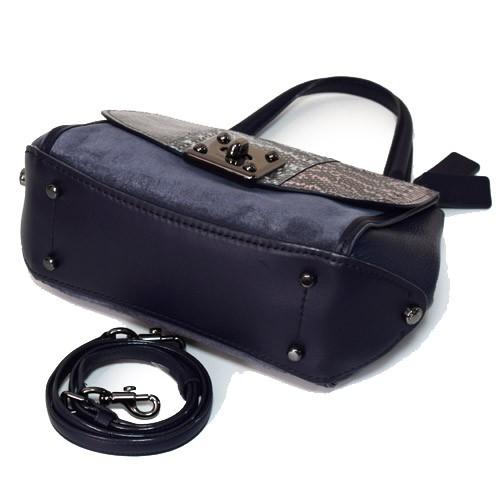 COACH（コーチ） バッグ スネーク エンボス レザー スエード