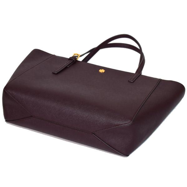 【未使用級】トリーバーチ 2way ハンドバッグ レザー 肩掛け エンボスロゴ TORY BURCH（トリーバーチ） バッグ レザー ロゴ トート 2way クロス