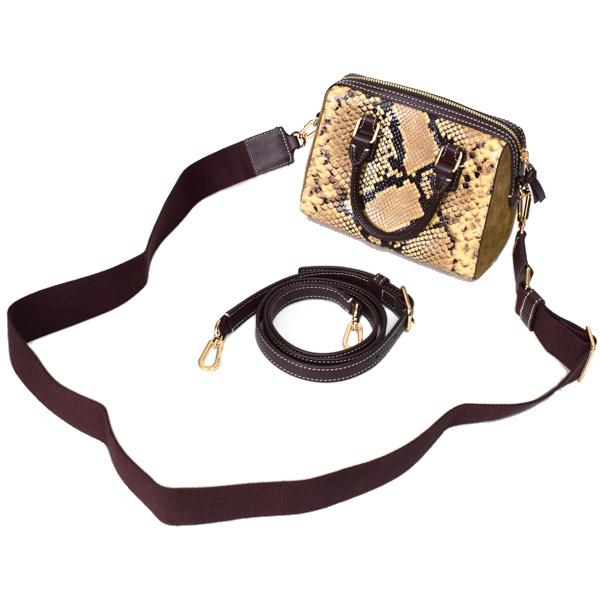 TORY BURCH（トリーバーチ） バッグ レザー スエード パイソン
