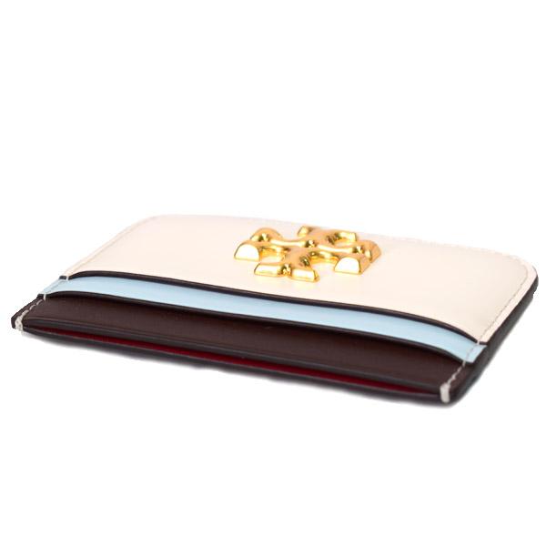 TORY BURCH（トリーバーチ） カードケース レザー エレノア ロゴ 名刺