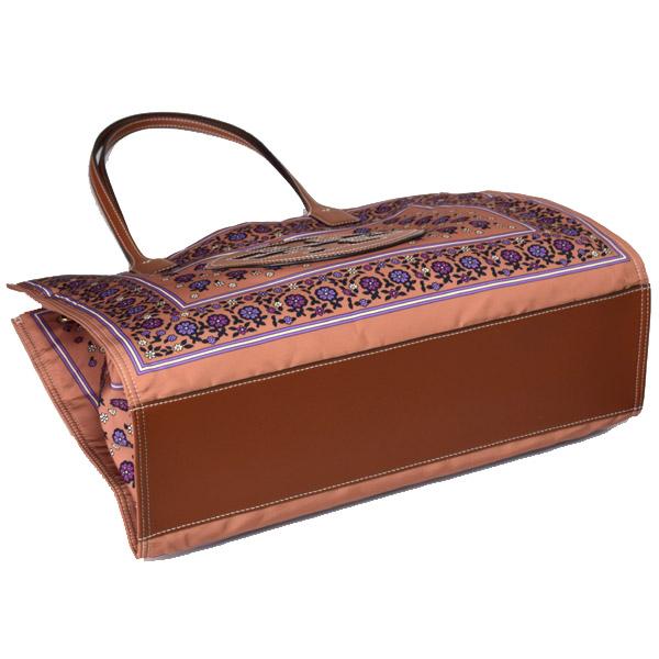 TORY BURCH（トリーバーチ） バッグ レザー エラ ロゴ 花柄 トート