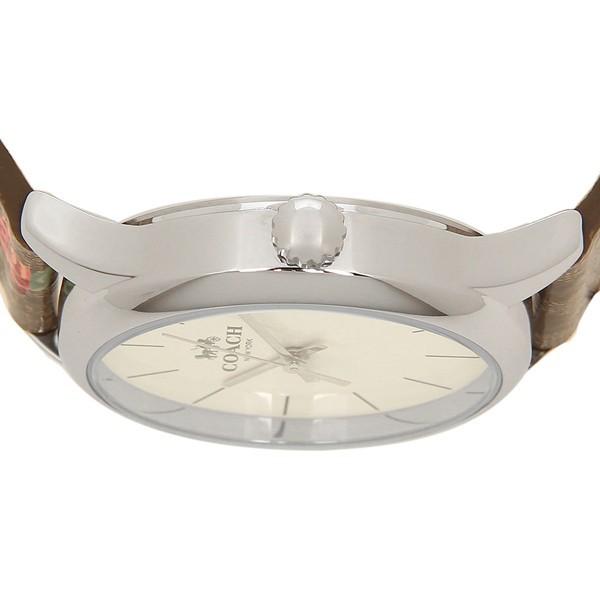 COACH コーチ 時計 コーティングレザー ルビー シグネチャー 花