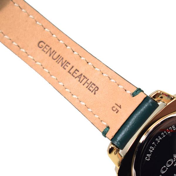 COACH（コーチ） 時計 ラインストーン レザー シグネチャー ボーイ