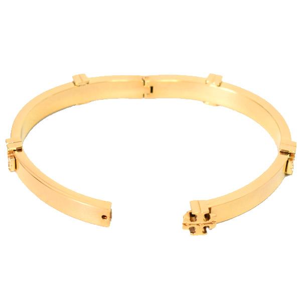 Tory Burch ゴールド バングル TORY BURCH（トリーバーチ） バングル メタル ロゴ ジュエリー