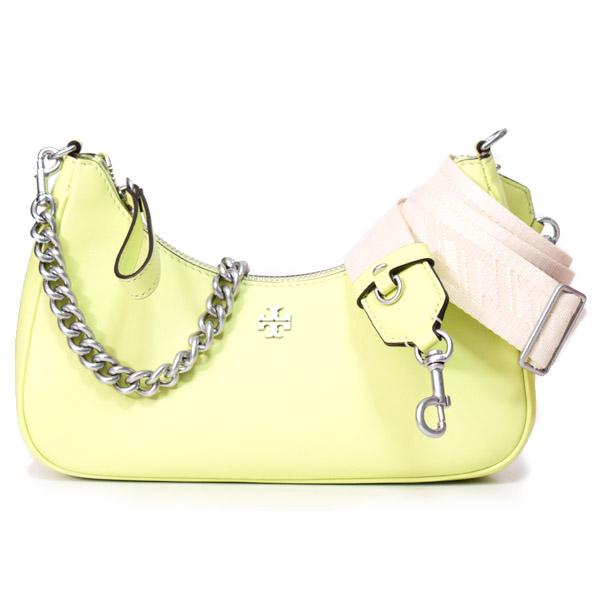 トリーバーチ バッグ TORY BURCH レザー スモール 2way チェーン ショルダー 斜めがけ クロスボディ バッグ ライムシャーベット 149179 TORY BURCH（トリーバーチ） バッグ レザー スモール 2way チェーン