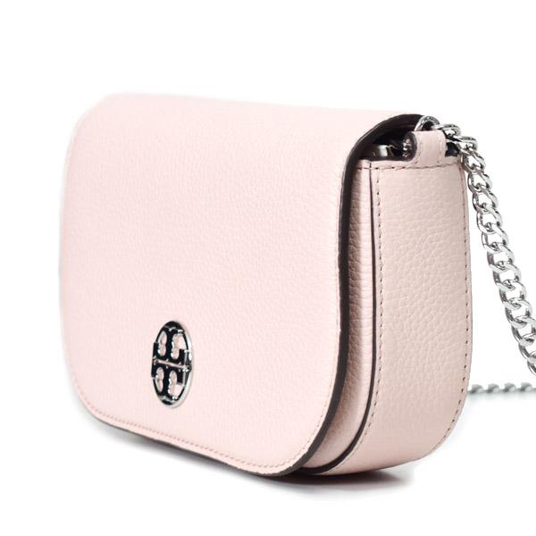 トリーバーチ バッグ TORY BURCH ぺブルレザー チェルシー ロゴ チェーン ウォレット クロスボディ 2way 斜めがけ ショルダーバッグ シェルピンク 153566｜outlet365｜03