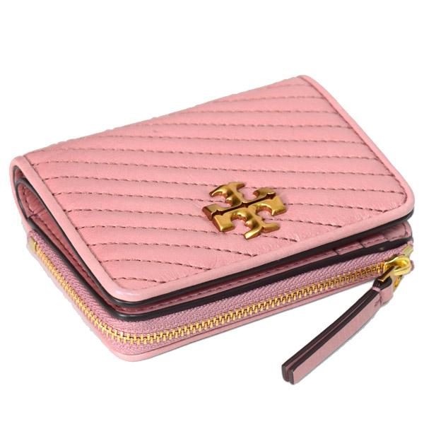 トリーバーチ　コンパクト財布　キルティング TORY BURCH（トリーバーチ） コインケース KIRA DIAMOND QUILT キラ