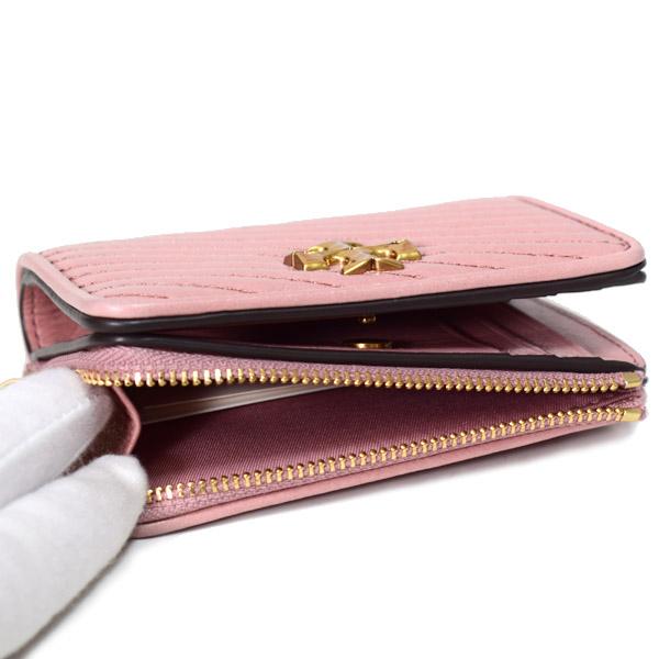 TORY BURCH（トリーバーチ） 財布 レザー キラ モト ロゴ キルティング