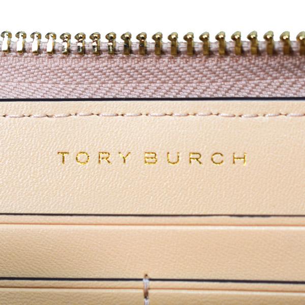 トリーバーチ 長財布 TORY BURCH キルティング レザー スタッズ ロゴ コンチネンタル ジップ アラウンド ウォレット ソフトサーブ 163010 TORY BURCH（トリーバーチ） 長財布 キルティング レザー スタッズ