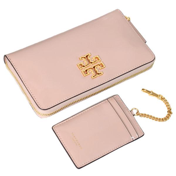 TORY BURCH（トリーバーチ） 長財布 パテントレザー ブリテン ジップ 