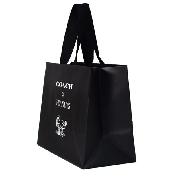 COACH（コーチ） 紙袋 スヌーピー ショップバッグ ピーナッツ コラボ